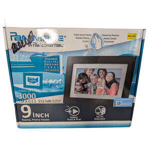 Pandigital 9-Inch Digital Photo Frame with Interchangeable Mats - 3000 Photos